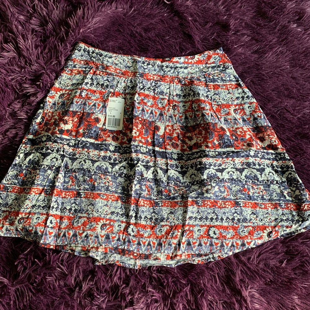 Printed skirt
